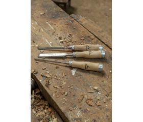 Kit formones con mango madera / 8910