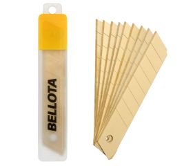 Hojas recambio titanium para cutter de 18 mm 10 unidades / H5140618