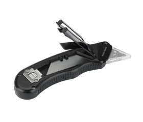 Cutter metálico con hoja trapezoidal de 19 mm para instalación de placa y trabajos de corte / 51407