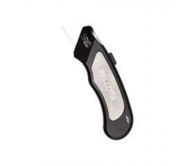 Cutter metálico con hoja trapezoidal de 19 mm para instalación de placa y trabajos de corte / 51407