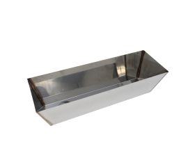 Gavetilla de acero inoxidable para remates con masilla o trabajos de acabado / 50271
