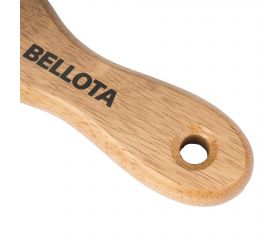 Espátula ancha americana de acero inoxidable con mango de madera para trabajos de rejunteo y remates en placa / 5895