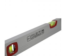 Nivel tubular de aluminio para trabajos de nivelación / 50101