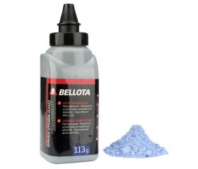 Kit tiralíneas con carcasa de plástico semitransparante más polvo trazador azul para trabajos de marcaje / 50222