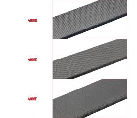 Lima mecánico plana punta con mango bimaterial / 4001MB