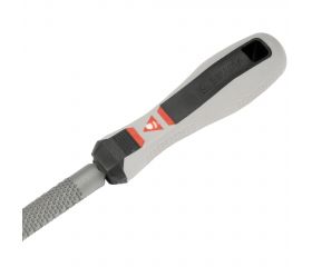 Escofina carpintero mediacaña con mango bimaterial / 4101MB