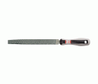 Escofina carpintero plana punta con mango bimaterial  / 4103MB