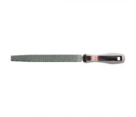 Escofina carpintero plana punta con mango bimaterial  / 4103MB