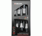 Juego destornilladores mecánico de 6 piezas para apretar y soltar tornillos / 66292