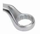 Llave estrella acodada forjada en acero CrV para apriete y ajuste / 6420