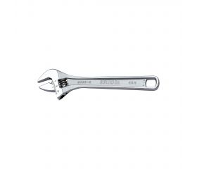Llave ajustable de moleta central forjada en acero CrV / 6460
