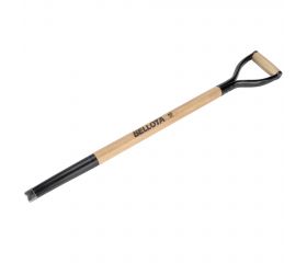 Mango de madera barnizada con anilla para horca 750mm/ M902AC75
