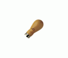 Mango de madera de haya barnizada para raspas / 40907