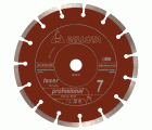 Disco diamante segmentado para materiales duros Pro7 corte seco / 50704