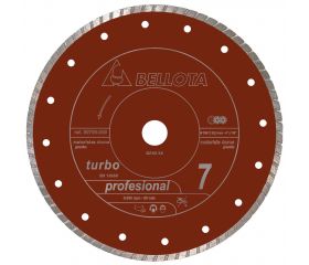 Disco diamante turbo para materiales duros Pro7 corte seco / 50705