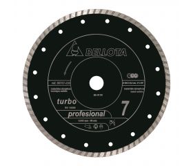 Disco diamante turbo para materiales abrasivos Pro7 corte seco / 50707