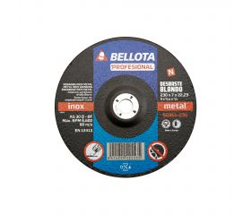 Disco abrasivo profesional para desbaste inox-metal, blando 7 mm / 50361