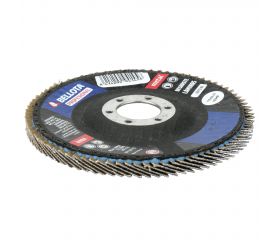 Disco de láminas base fibra cóncava para desbaste inox-metal, grano AZ / 50512