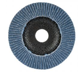 Disco de láminas base fibra cóncava para desbaste inox-metal, grano AZ / 50512