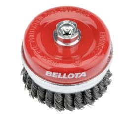 Cepillo de taza, alambre de acero templado y trenzado / 50813
