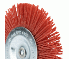 Cepillo circular con perno, hilo de nylon grano basto SiC 80  / 50825B
