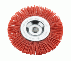 Cepillo circular con perno, hilo de nylon grano basto SiC 80  / 50825B