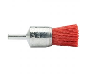 Cepillo brocha con perno, hilo de nylon grano basto SiC 80 / 50827B