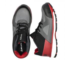 Zapato de seguridad Run S1P Gris Rojo / 72224NB