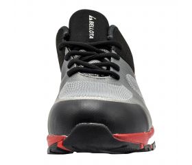 Zapato de seguridad Run S1P Gris Rojo / 72224NB