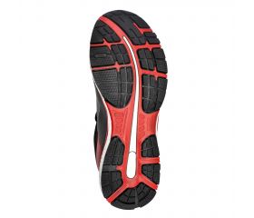 Zapato de seguridad Run S1P Gris Rojo / 72224NB