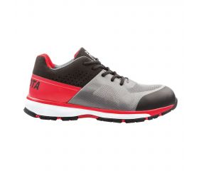 Zapato de seguridad Run S1P Gris Rojo / 72224NB