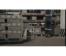 Zapato de seguridad Run S1P Gris Rojo / 72224NB