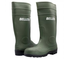 Bota de seguridad de agua PVC S5 Verde / 72242