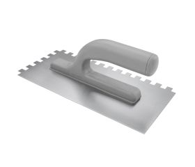 Peine diente castillo con mango abierto plástico para trabajos de alicatado y solado / 25874