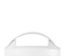 Capazo asa plástico uso alimentario blanco / BKTWP