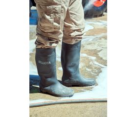 Bota de trabajo de agua PVC OB Negro / 72241B