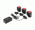 Cargador de tres vías para batería de tijera eléctrica sin cable / ECCHEPR