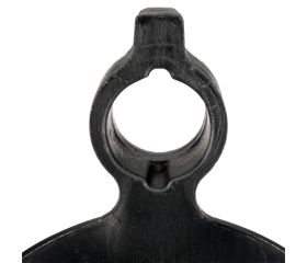 Azada forjada para remover la tierra, con sitema antigiro y con martillo / HOE10A