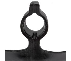 Azada forjada antigiro, filo estrecho y hombros cuadrados, modelo Navarra / HOE69