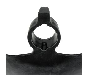 Azada forjada con sistema antigiro,  especial para el cultivo de la patata, modelo Galicia / HOE72