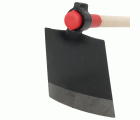 Azada forjada con sistema antigiro, con mango de madera certificada / HOE81W