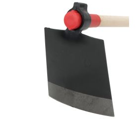 Azada forjada con sistema antigiro, con mango de madera certificada / HOE81W