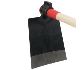 Azada forjada con sistema antigiro, con mango de madera certificada / HOE81W