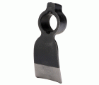Azada forjada con sistema antigiro,  para plantar parterres y zonas de rocalla. Martillo en el ojo. / HOE242