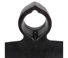 Azada forjada con sistema antigiro,  para el cultivo de tubérculos / HOE328