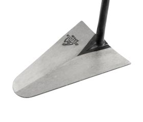 Paleta Pro catalana con mango de madera y taco para trabajos de albañilería y alicatado / TRF41PB