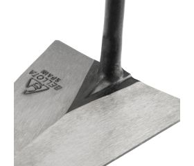 Paleta Pro catalana con mango de madera y taco para trabajos de albañilería y alicatado / TRF41PB