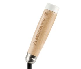 Paleta Pro catalana con mango de madera y taco para trabajos de albañilería y alicatado / TRF41PB