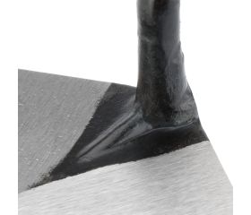 Paleta Pro madrileña con mango de madera y taco para trabajos de albañilería y alicatado / TRF42PB