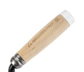 Paleta Pro madrileña con mango de madera y taco para trabajos de albañilería y alicatado / TRF42PB